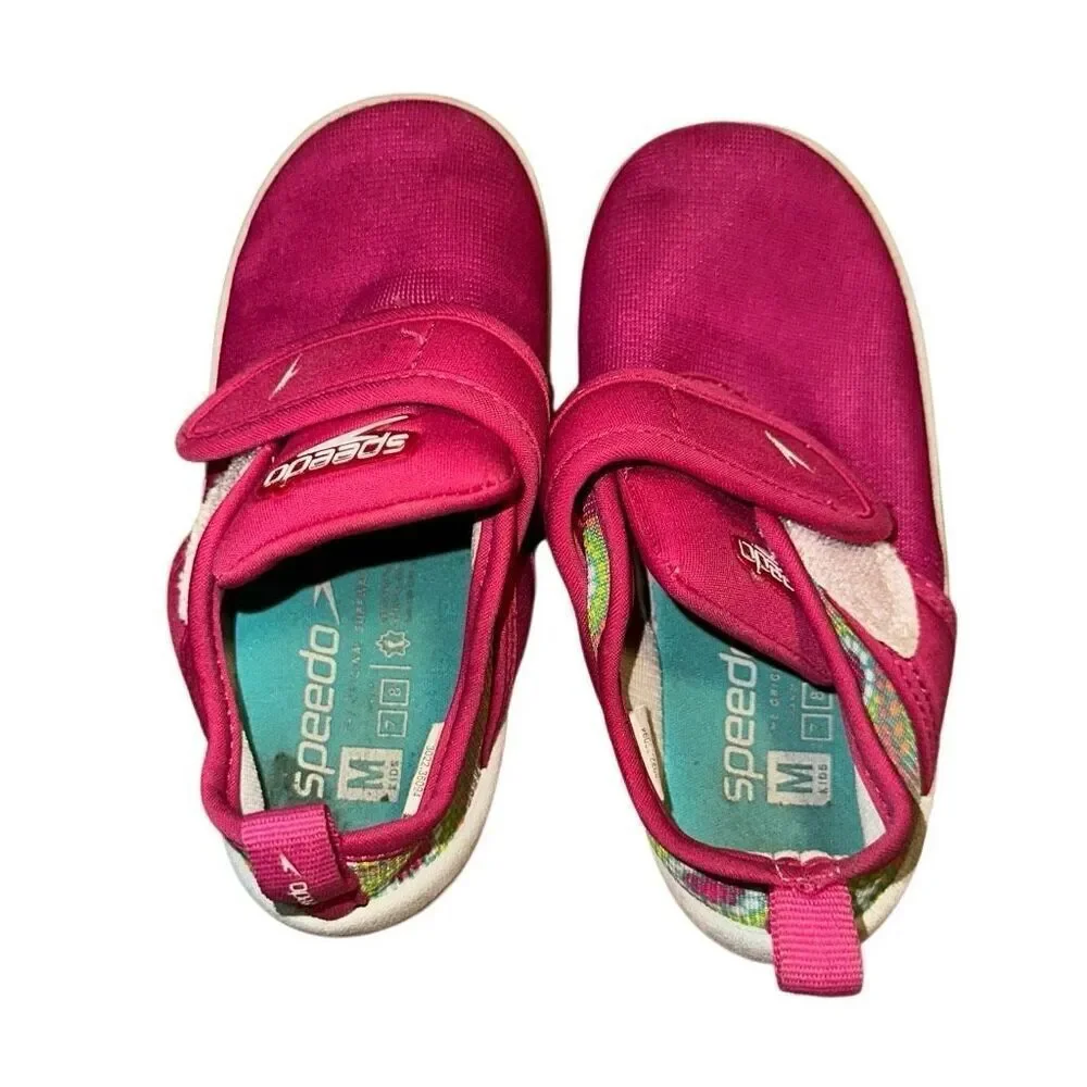 Toddler Girls' Pink Speedo Printed Shore Explorer Water Shoes - Size Baby 7 / 8